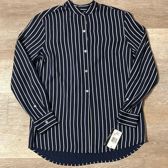 Ralph Lauren Silk Dress Shirt - Picture 1 of 8